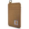 Carhartt Men’s B0000238 Nylon Duck Front Pocket Wallet(Brown)