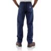 Carhartt Men’s Big Flame Resistant Signature Denim Jean(Denim)