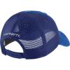 Carhartt Men’s Buffalo Sandstone Meshback Cap(Glass Blue)