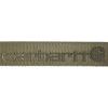 Carhartt Men’s Casual Belts, W/Heavy Duty Flexible Stitching, Available in Multiple Styles, Colors & Sizes(Nylon Webbing Ladder Lock (Army Green))