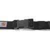 Carhartt Men’s Casual Belts, W/Heavy Duty Flexible Stitching, Available in Multiple Styles, Colors & Sizes(Rugged Flex Nylon Webbing (Black))