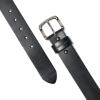 Carhartt Men’s Casual Bridle Leather Belts, Available in Multiple Styles, Colors & Sizes(Bridle Leather Classic Buckle (Black))