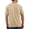 Carhartt Men’s Flame Resistant Force Relaxed Fit Lightweight Short-Sleeve T-Shirt(Khaki)