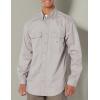 Carhartt Men’s Flame-Resistant Classic Twill Shirt(Gray)