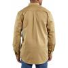 Carhartt Men’s Flame-Resistant Classic Twill Shirt(Khaki)