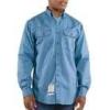 Carhartt Men’s Flame-Resistant Classic Twill Shirt(Light Blue)