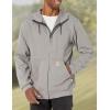 Carhartt Men’s Flame-Resistant Force Loose Fit Midweight Hooded Zip Front Sweatshirt(Granite Heather)