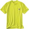 Carhartt Men’s Force Color Enhanced Short-Sleeve T-Shirt(Brite Lime)