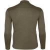 Carhartt Men’s Force Heavyweight Heathered Knit Base Layer Crewneck Pocket Top(Burnt Olive Heather)