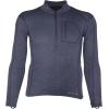 Carhartt Men’s Force Heavyweight Heathered Knit Base Layer Crewneck Pocket Top(Navy Heather)