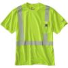 Carhartt Men’s Force High-Visibility Short-Sleeve Class 2 T-Shirt(Brite Lime)