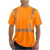 Carhartt Men’s Force High-Visibility Short-Sleeve Class 2 T-Shirt(Brite Orange)