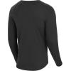 Carhartt Men’s Force Midweight Diagonal Rib Base Layer V-Neck(Black)