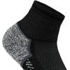 Carhartt Men’s Force Midweight Sock 3 Pack(Black)