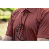 Carhartt Men’s Force Sun Defender Relaxed Fit Lightweight Short-Sleeve Polo(Crimson Moss Heather)