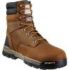 Carhartt Men’s Ground Force Insulated Waterproof Work Boots(Bison Brown Oil Tan)