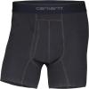 Carhartt Men’s MBB124 5 Inch Basic Boxer Brief 2-Pack(Black)