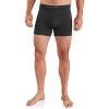Carhartt Men’s MBB124 5 Inch Basic Boxer Brief 2-Pack(Black)