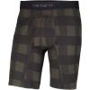 Carhartt Men’s MBB124 5 Inch Basic Boxer Brief 2-Pack(Hubbard Plaid)