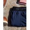 Carhartt Men’s MBB124 5 Inch Basic Boxer Brief 2-Pack(Navy)