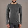 Carhartt Men’s MBL131 Base Force® Midweight Base Layer Poly-Wool Crew(Dark Black Heather)