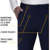Carhartt Mens Men’s Force Straight Leg Pant(Navy)