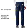Carhartt Mens Men’s Force Straight Leg Pant(Navy)