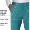 Carhartt Mens Men’s Force Straight Leg Pant(Teal Blue)