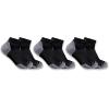 Carhartt Men’s Midweight Cotton Blend Low Cut Sock 3 Pack(Black Patent)