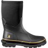 Carhartt Men’s Mudrunner Waterproof 10” Soft Toe Rubber Boot(Black)