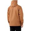 Carhartt Men’s Rain Defender Relaxed Fit Heavyweight Hooded Shirt Jac(Oiled Walnut Heather)
