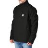 Carhartt Men’s Rain Defender Relaxed Fit Jacket(Black)