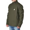 Carhartt Men’s Rain Defender Relaxed Fit Jacket(Moss (Closeout))