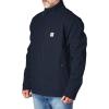 Carhartt Men’s Rain Defender Relaxed Fit Jacket(Navy)