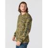 Carhartt Men’s Relaxed Fit Heavyweight Long-Sleeve Pocket Camo Logo Graphic T-Shirt(Burnt Olive Vintage Camo)