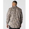Carhartt Men’s Rugged Flex Relaxed Fit Canvas Fleece-Lined Shirt Jac(Khaki Vintage Camo)