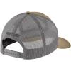 Carhartt Mens Rugged Flex Twill Mesh-Back Logo Patch Cap(Dark Khaki)