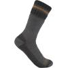Carhartt Men’s SB7742M Heavyweight Synthetic-Wool Blend Boot Sock 2-Pack(Burnt Olive)