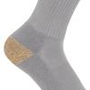 Carhartt Men’s SC1156M Midweight Crew Sock 6-Pack(Assorted 1)