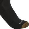 Carhartt Men’s SC1156M Midweight Crew Sock 6-Pack(Black)
