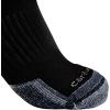 Carhartt Men’s SQ6103M Lightweight Cotton Blend Quarter Sock 3-Pack(Black)