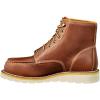 Carhartt Men’s Waterproof 6″ Moc Steel Toe Wedge Work Boot(Red Brown Oil Tanned)