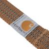 Carhartt Pet Durable Nylon Webbing Shock Absorbing Leash for Dogs, Reflective Stitching for Visibility, Carhartt Brown (Shock Absorbing), Large(Carhartt Brown)