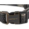 Carhartt Pet Fully Adjustable Webbing Collars for Dogs, Reflective Stitching for Visibility, Blanket Stripe, Large(Tarmac Duck Camo)