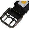 Carhartt Pet Fully Adjustable Wide Webbing Collar for Dogs, Heavy Duty Nylon for Walking & Training, Black, Medium(Black)