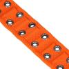 Carhartt Pet Fully Adjustable Wide Webbing Collar for Dogs, Heavy Duty Nylon for Walking & Training, Black, Medium(Blaze Orange)