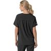 Carhartt Scrubs C13110 Women’s Force® Cross-Flex Modern Fit Oversized V(Black)