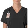 Carhartt Scrubs C13110 Women’s Force® Cross-Flex Modern Fit Oversized V(Black)