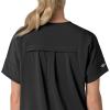 Carhartt Scrubs C13110 Women’s Force® Cross-Flex Modern Fit Oversized V(Black)