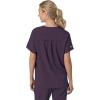 Carhartt Scrubs C13110 Women’s Force® Cross-Flex Modern Fit Oversized V(Black Plum)